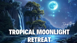 Tropical Moonlight Retreat: เสียงผ่อนคลายเพื่อการนอนหลับลึกและผ่อนคลาย
