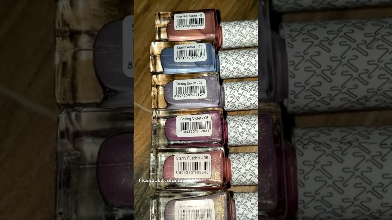 Kay Beauty Glitter Nail Paints 