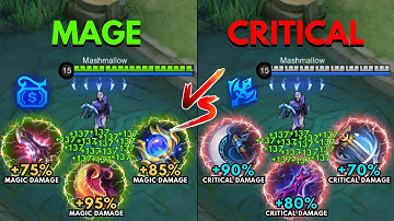 Aamon Mage Build vs Aamon Critical Build
