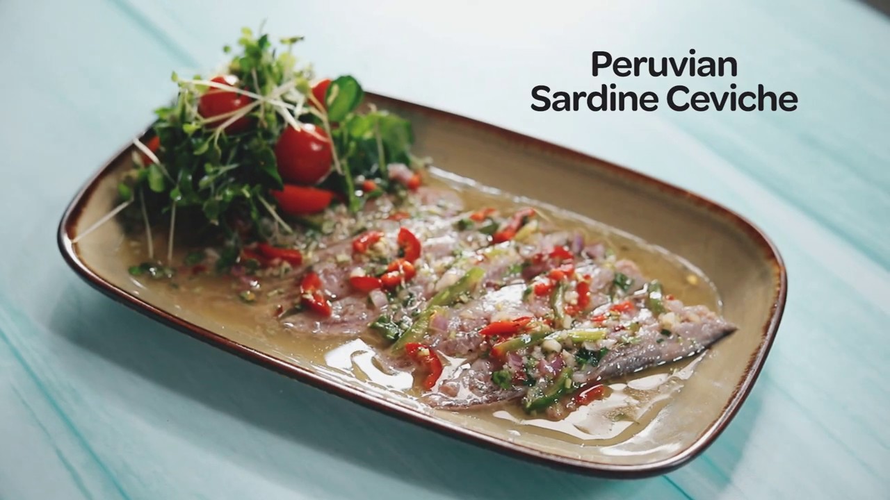 Sardines Around the World Peruvian Sardine Ceviche YouTube