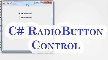 053 - C# RadioButton Control