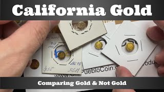 California Fractional Gold - Comparing Real Gold & Not Gold Tokens screenshot 1