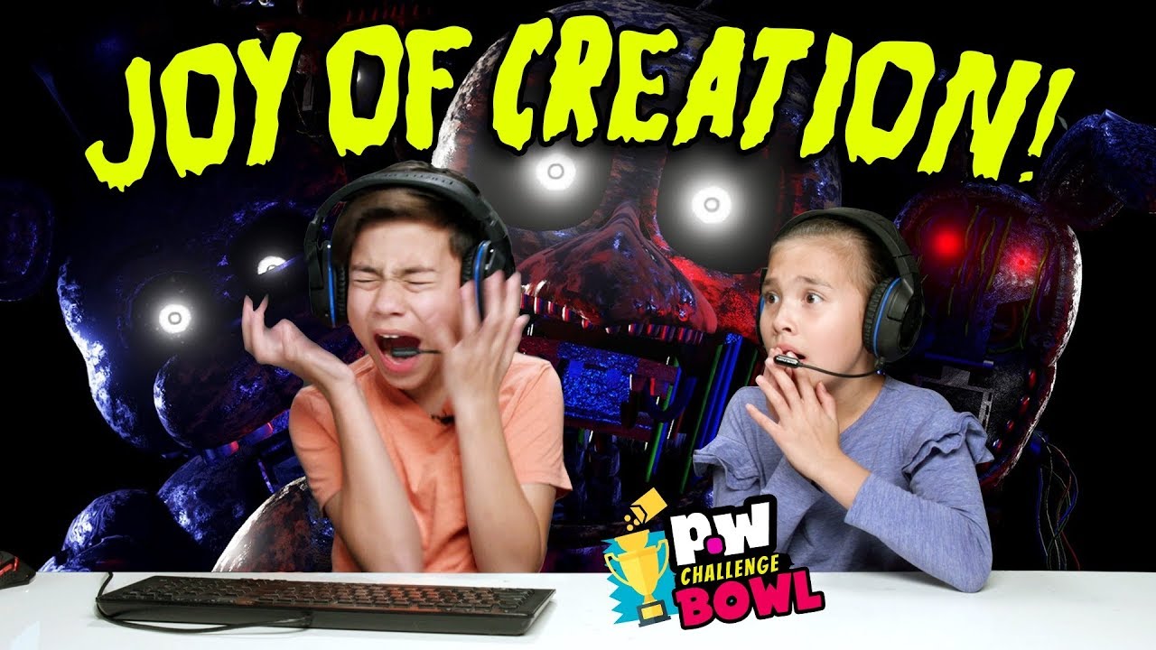 EvanTubeHD VS HobbyKidsTV THE JOY OF CREATION SCARY!!! pocket.watch Challenge Bowl 2018