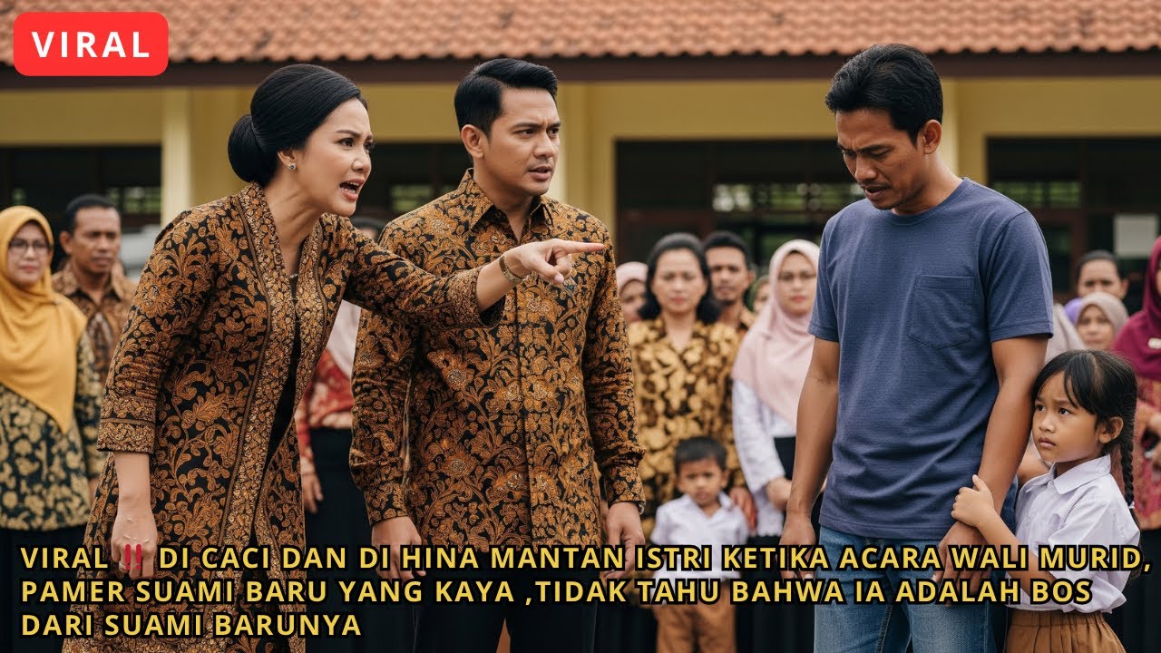 Dihina Mantan Istri di Acara Wali Murid, Esoknya Kupecat Suami Barunya dari Perusahaanku