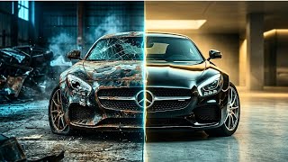 Destroyed Mercedes AMG GT Restoration – Satisfying Full Rebuild | Obsidian Engine Works