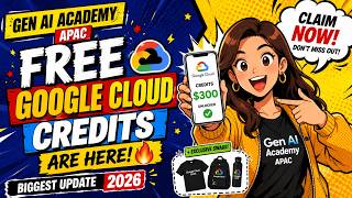 FREE Google Cloud Credits Are Here 🔥 Gen AI Academy APAC Biggest Update 2026