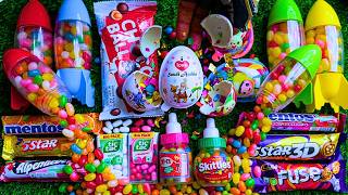 Satisfying Video Unboxing GIANT Sweets Chocolate and Colorful Candy ASMR