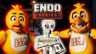 Jazwares Five Nights at Freddy’s - Endo Series Chica & Withered Chica Figure Review
