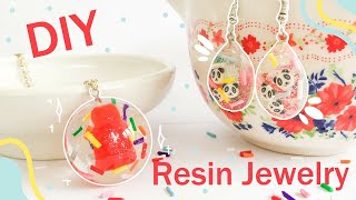 DIY Candy Themed UV Resin Jewelry