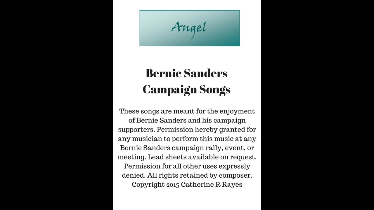 Bernie Sanders Campaign Songs
