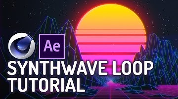 Synthwave Loop Tutorial - Cinema 4D & After Effects.