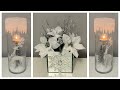 High End Dollar Tree Winter DIYs | Glam Christmas DIYs