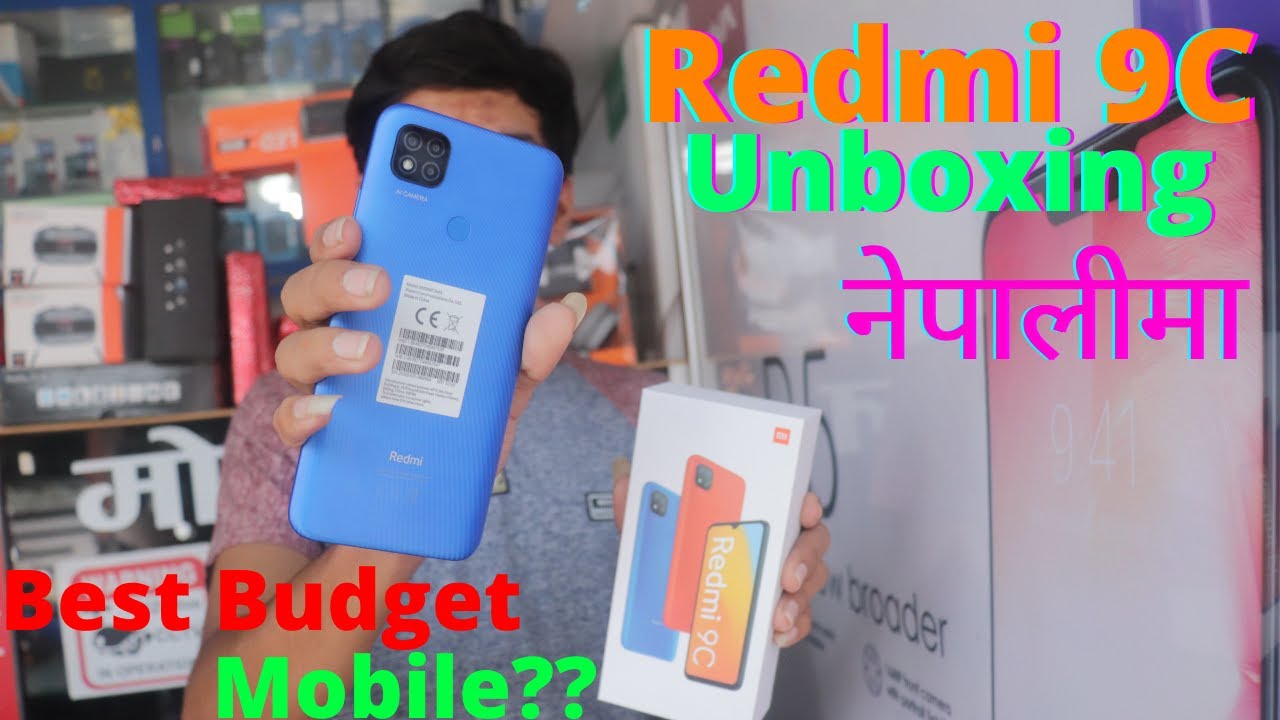 Redmi 9C Unboxing and First Impressions in Nepali🔥🔥Best Budget Mobile