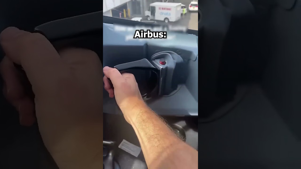 Opening cockpit windows. 