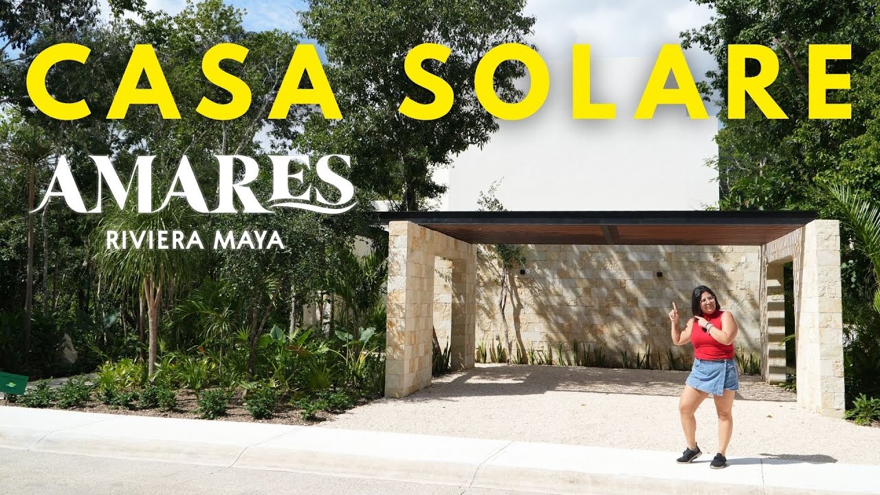 🏡 La casa más grande de Amares Riviera Maya 🌴