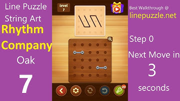Line Puzzle String Art Walkthrough Solution Oak 7
