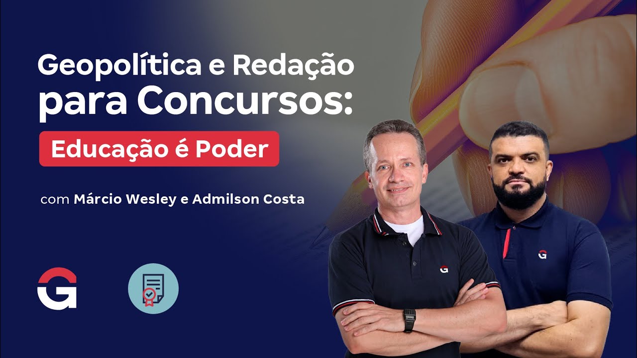 Geopolítica e Redação para Concursos | Educação é Poder