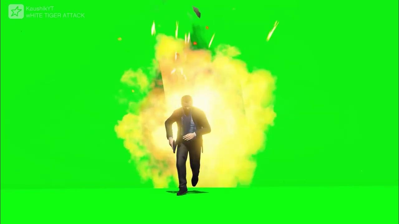 Bomb Blast Green Screen YouTube