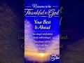 THANK YOU GOD |  PRAYER FOR FUTURE | DAILY PRAYER - PART 4