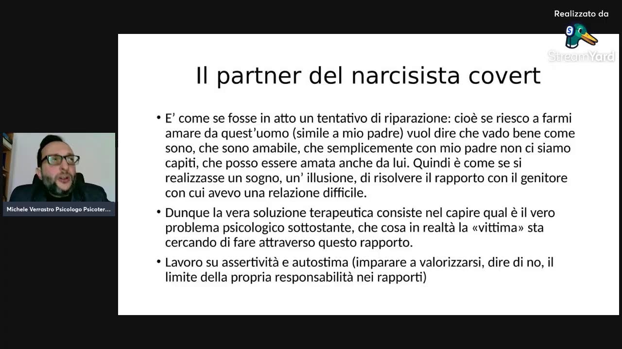 Narcisista covert: come ti tiene agganciata/o a sè? - YouTube