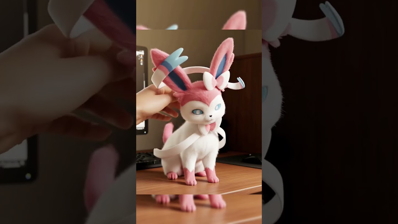 Sylveon & Trainer Bonding Moment | Pokémon Cute Short