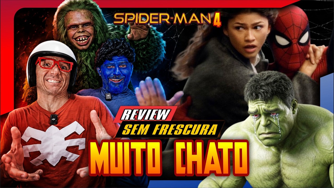 REVIEW SEM FRESCURA SPIDER-MAN: UM NOVO DIA 🕷️📉 O PIOR DOS 4 FILMES DO HOMEM-ARANHA?! #spiderman
