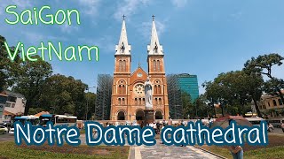 Notre Dame Cathedral saigon | Central Post Office Saigon (2019) (4k video)