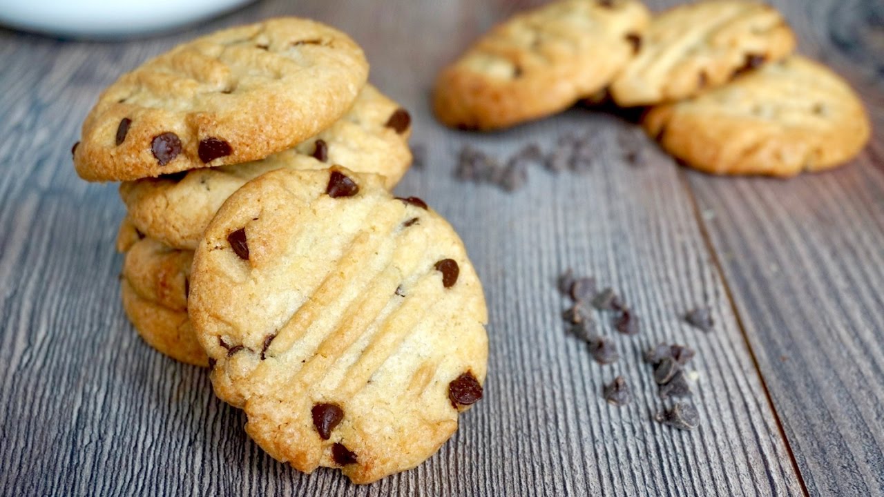 Biscotti Facili con Gocce di Cioccolato YouTube