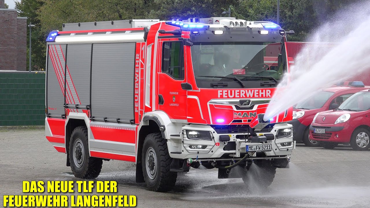 [FAHRZEUGVORSTELLUNG!] - Das neue Tanklöschfahrzeug der Feuerwehr Langenfeld -