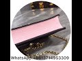 Louis Vuitton croisette M60287 pink details video
