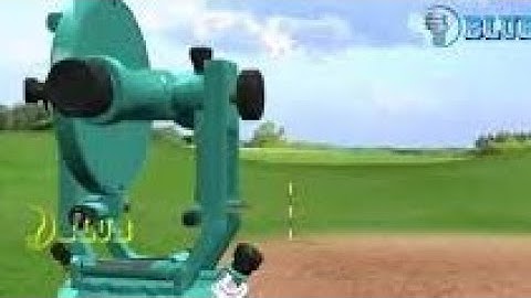 Measurement Of Horizontal Angle || Blub civil || Engineering || animation method || surveying