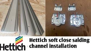 Hettich Sliding Channel Installation |  Hettich स्लाइडिंग चैनल कैसे लगाये ? Best sliding channel screenshot 2