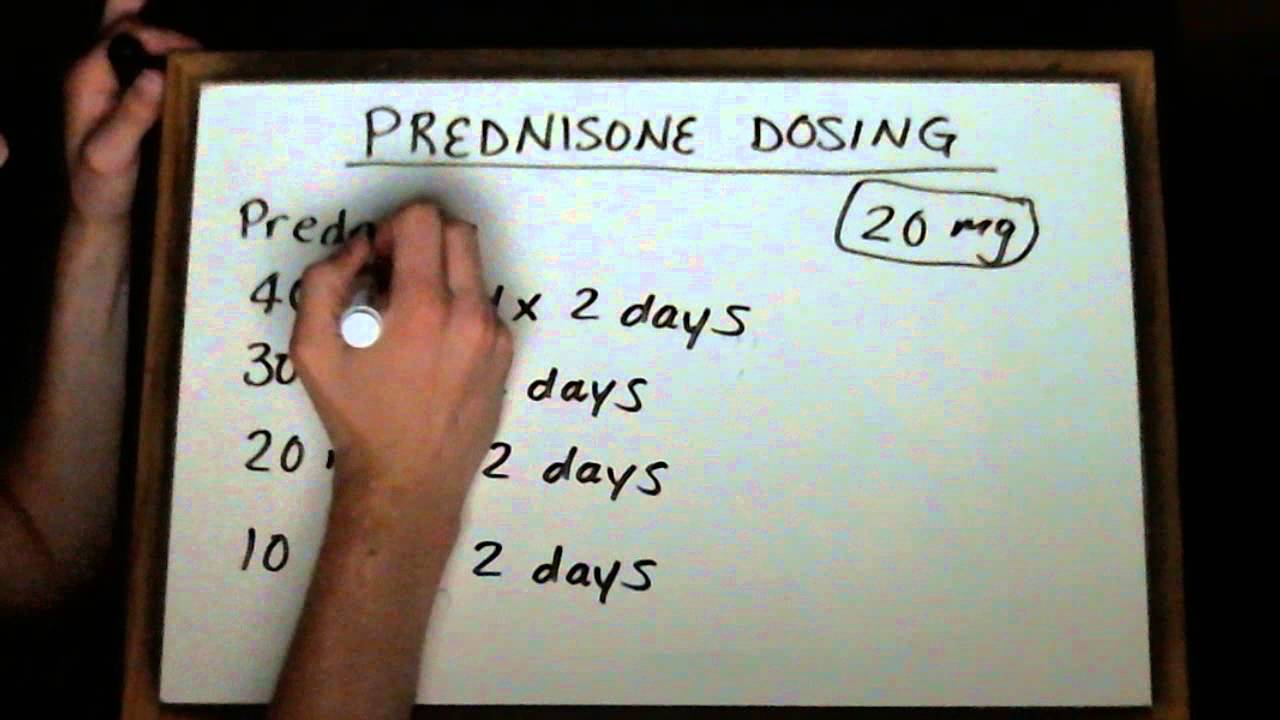 What Is The Average Dosage For Prednisone