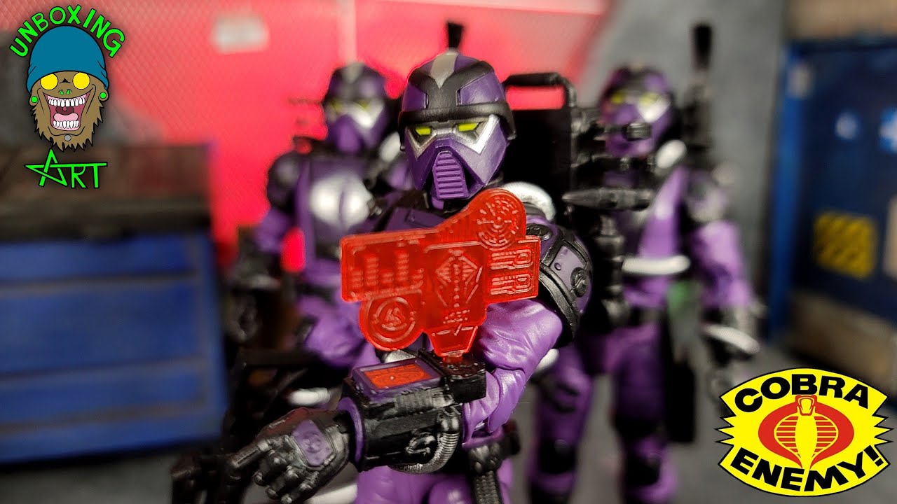 Распаковка и обзор серии Techno Viper G.I. Joe Classified