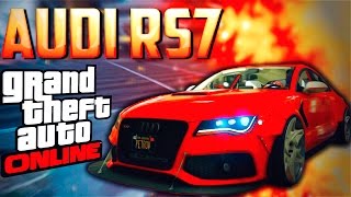 GTA 5 Моды: AUDI RS7 X-UK - Мод на Машины!