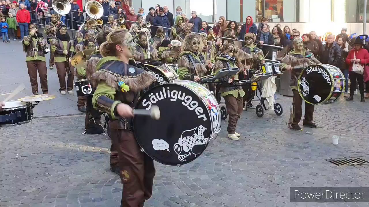 Platzkonzert der Säuligugger in Mainz