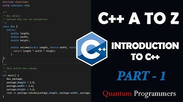 C++ tutorials for beginners in HINDI (2022) | INTRODUCTION TO C++ | Quantum Programmers