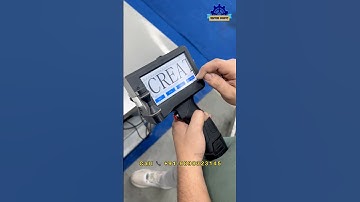 Customized Logo Printer Batch coding Machine | Handheld Inkjet Mini Wireless Printer #ytshorts_