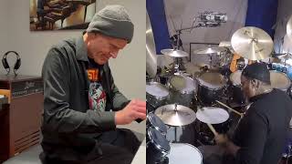 Winter Improvisation #2:  David Berends (piano) and G. Calvin Weston (drums)