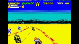 Super Hang-On ZX Spectrum 48k © 1987 Electric Dreams