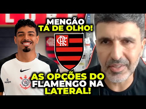 FLAMENGO DE OLHO EM MATHEUS BIDU DO CORINTHIANS! SAIBA TUDO