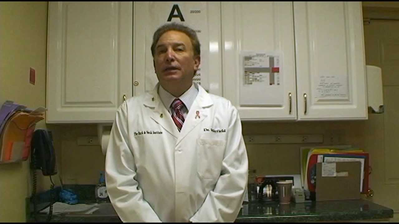 Dr. Warfield can make the pain go away. YouTube