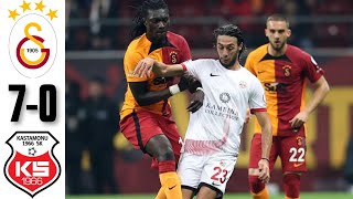 Galatasaray - Kastamonuspor (7-0) MAÇ ÖZETİ I Türkiye Kupası Üçüncü Tur