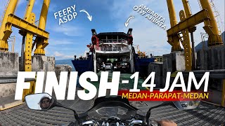 Penyebrangan Ambarita - Ajibata‼️ 3# muterin parapat | Medan-parapat-Medan 14 Jam | Via sidikalang
