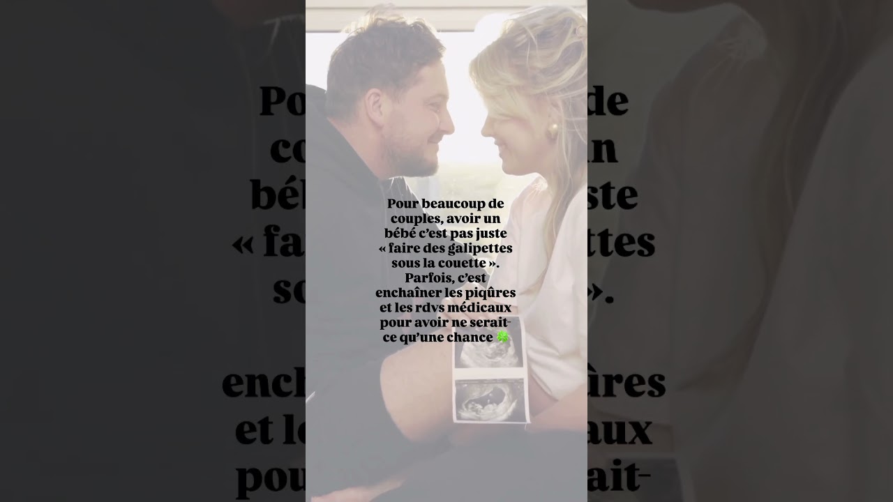 T'avais conscience que ça pouvait être dur ou t'avais jamais entendu parlé de PMA ? 🤷‍♀️ 