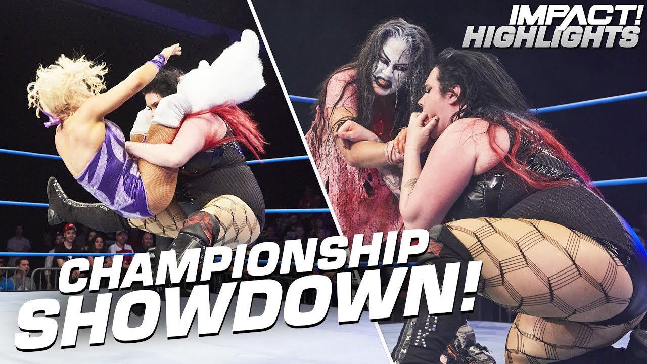 Su Yung CRASHES Havok's Knockouts Title Match vs Taya Valkyrie! | IMPACT! Highlights Aug 9, 2019