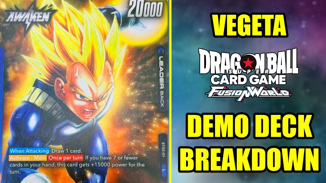 Dragon Ball Super Card Game Fusion World FS02 Vegeta (Japanese ver.)