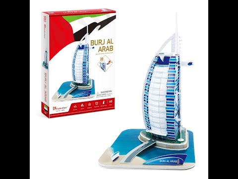 3D Puzzle | Burj Al Arab C065 | Cubicfun