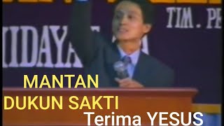 Daud Tony muda sedang bersaksi (mantan dukun sakti bertobat)