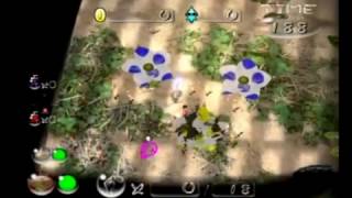 Pikmin 2 - Challenge Mode - Hidden Garden（ひみつの花園）　10018